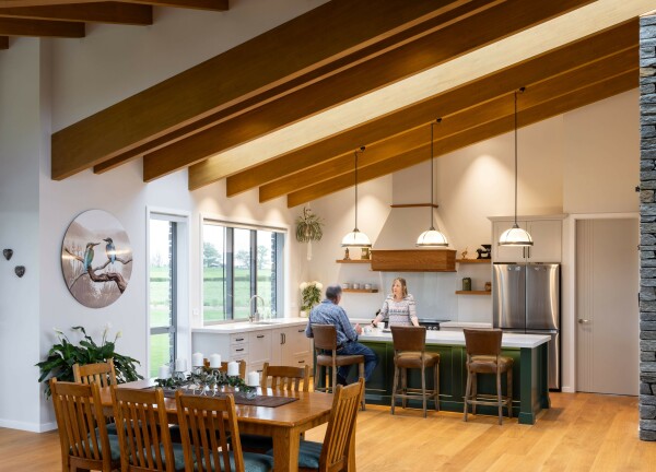 Morrinsville Home - Prolam Glulam Beams 