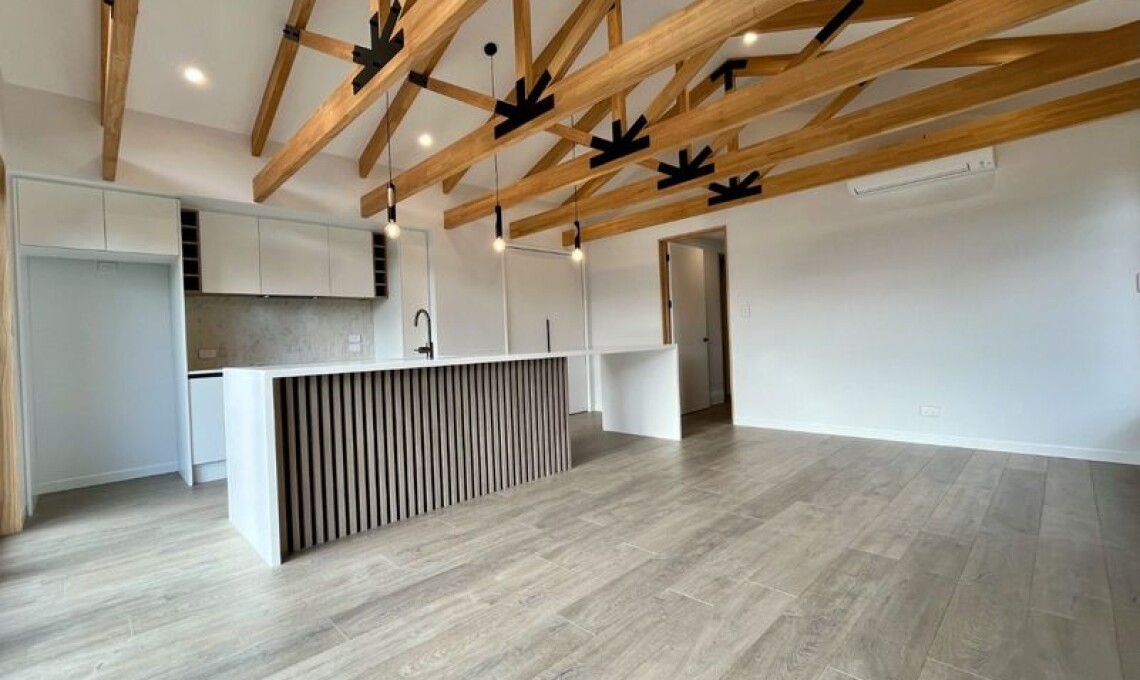 Prolam Exposed Trusses in living areas 2