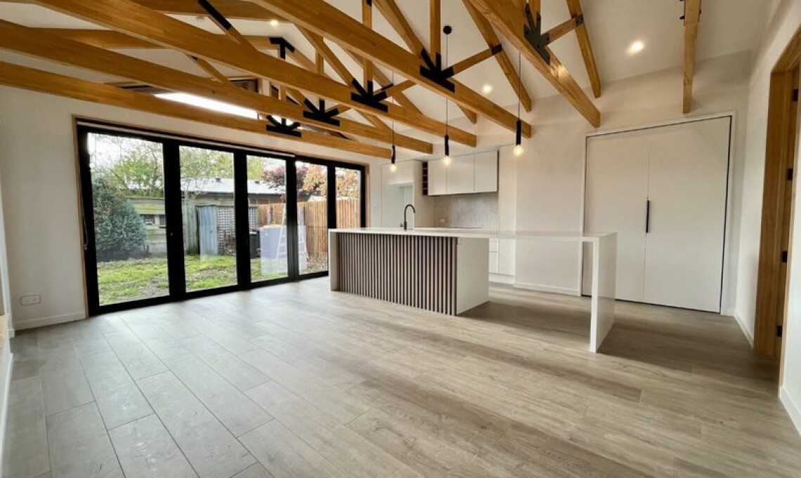 Prolam Exposed Trusses in living areas 3
