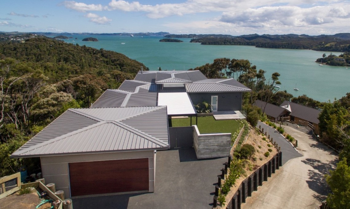 opua home bay of islands arcline architecture flat roof 2
