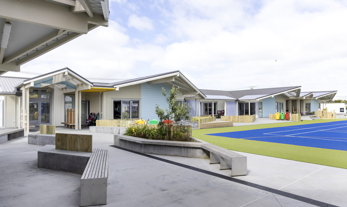 St Josephs school outdoor area