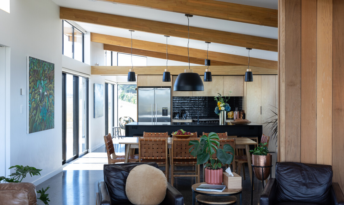 Tunnel Beach house
