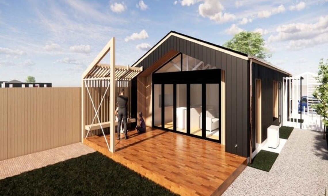 Prolam Exposed Trusses in living areas 4
